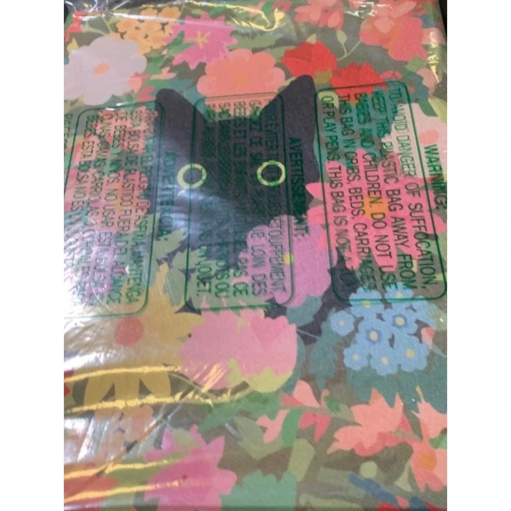 Black Cat Floral Tablet Case with Detachable Bluetooth Keyboard Cow Print Sleeve
